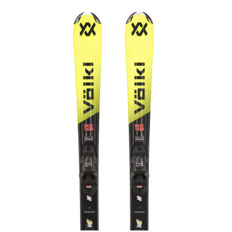 Set di sci Volkl RACETIGER JR YELLOW + 4.5 VMOT JR