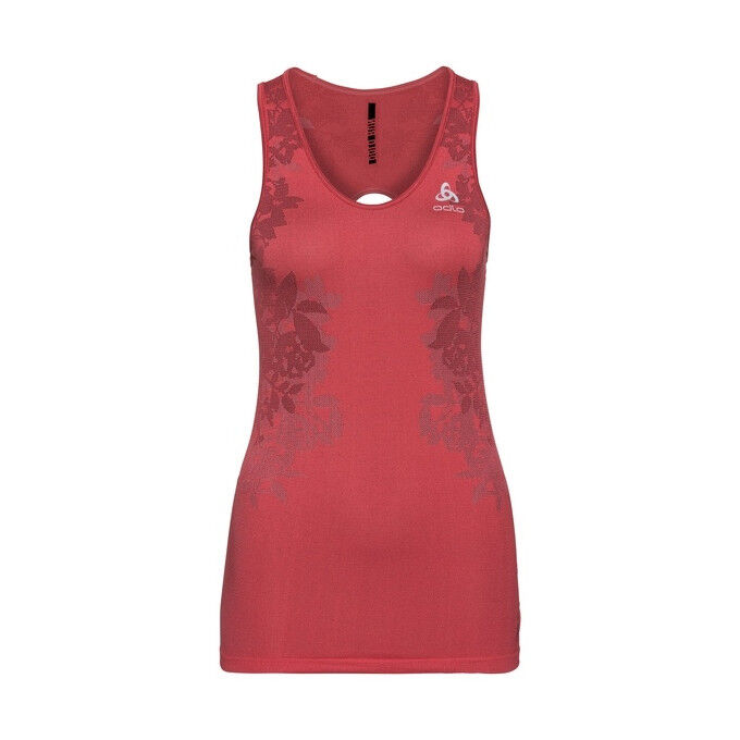 Odlo DEBARDEUR CERAMICOOL BLACKCOMB rouge