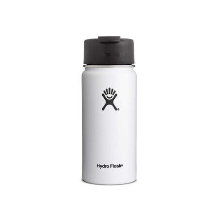 Hydro Flask 16 oz Wide Mouth with Flip Lid White