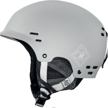 THRIVE Gray ski and snowboard helmet