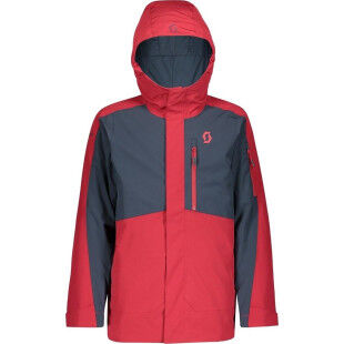 Chaqueta de noche Scott VERTIC JR rojo vino/azul