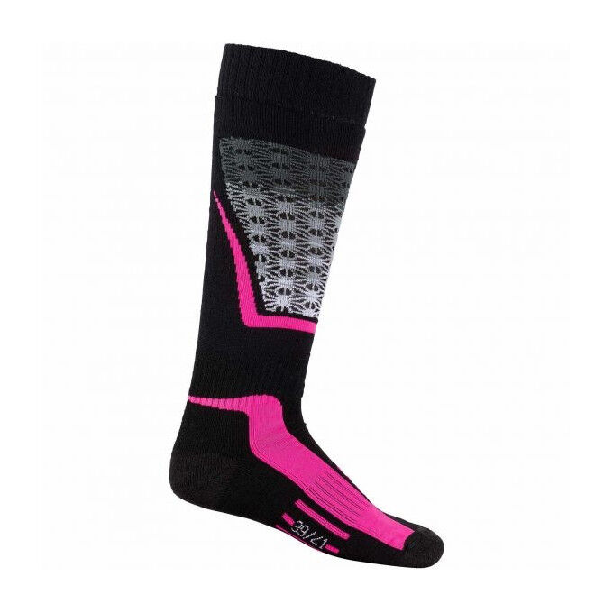 Rossignol ski socks W WOOL &amp; SILK fluo pink