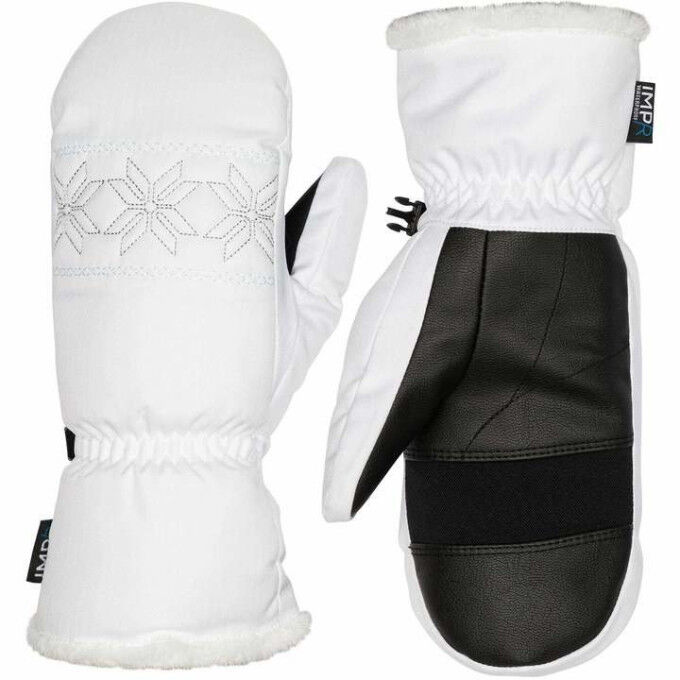 Rossignol white ski mittens Rossignol white ski mittens