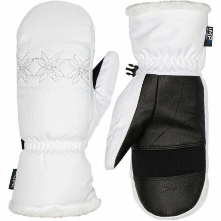Rossignol white ski mittens