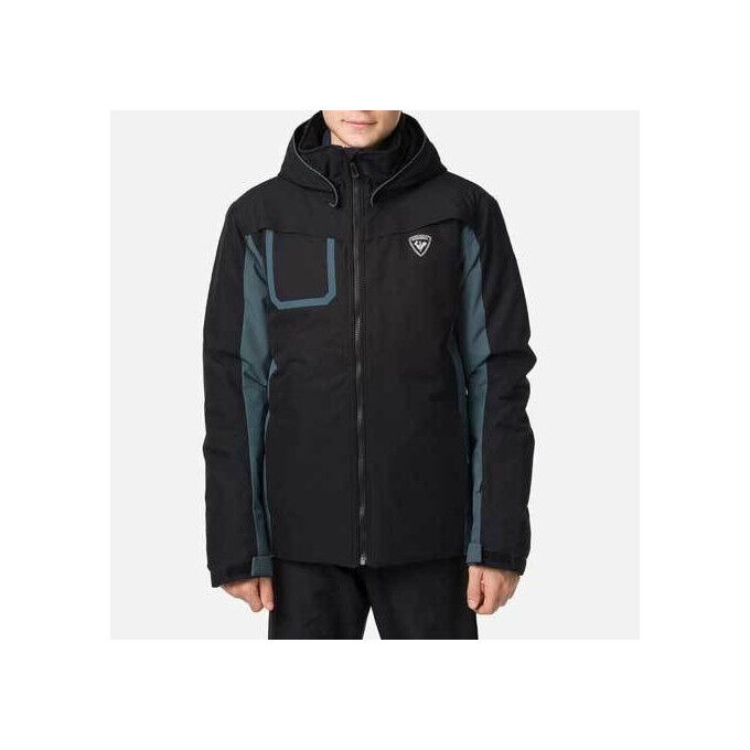 Rossignol BOY SKI JKT black ski jacket Rossignol BOY SKI JKT black ski jacket