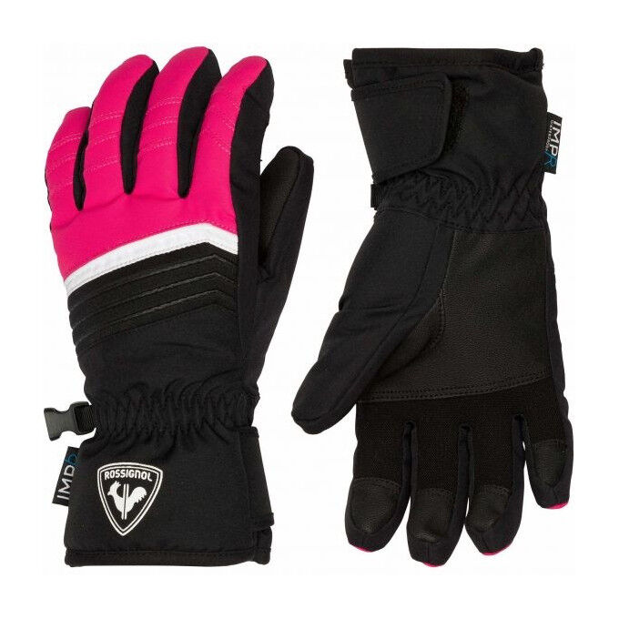 Ski gloves Rossignol JR TECH IMPR G Pink fushia Ski gloves Rossignol JR TECH IMPR G Pink fushia