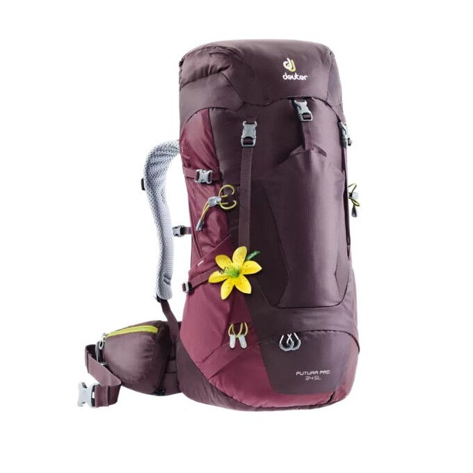 Backpack Deuter FUTURA PRO 34 SL aubergine-moon