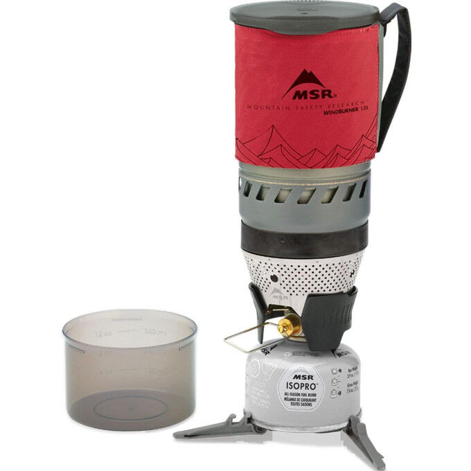 Pack réchaud MSR WINDBURNER 1.0L PERSONAL STOVE SYSTEM RED 2020 Pack réchaud MSR WINDBURNER 1.0L PERSONAL STOVE SYSTEM RED 2020