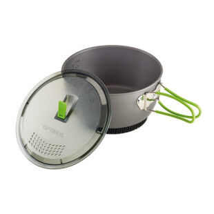 Juego de utensilios de cocina Optimus TERRA XPRESS HE: antiadherente, ligero y estable.
