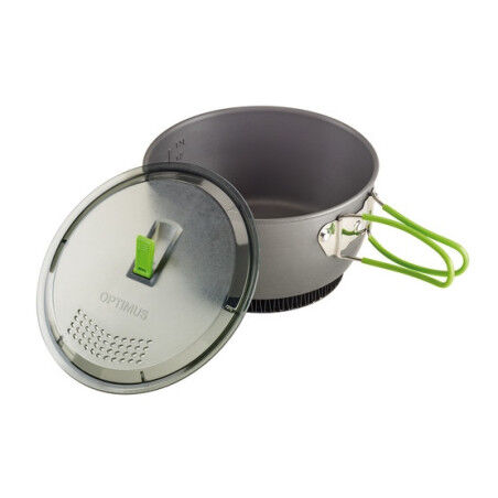 Juego de utensilios de cocina Optimus TERRA XPRESS HE: antiadherente, ligero y estable.
