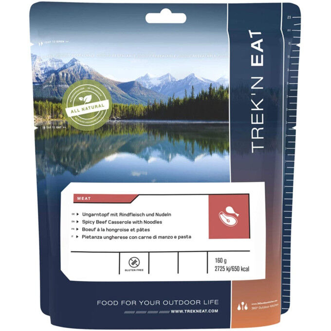 Trek'n Eat freeze-dried meal HUNGARIAN OXFLAX AND PASTA Trek'n Eat freeze-dried meal HUNGARIAN OXFLAX AND PASTA
