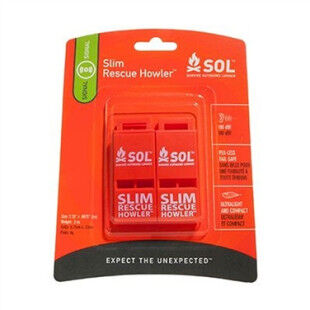 Silbato de emergencia 100 DB SOL SLIM RESCUE HOWLER