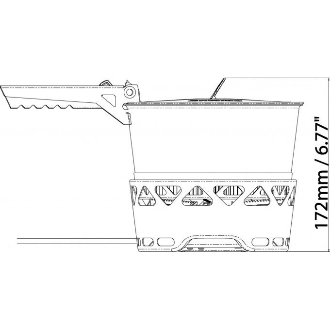 Réchaud Primus PRIMETECH STOVE SET 1.3L
