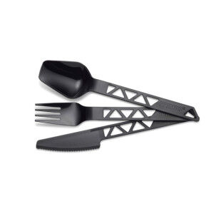 Set de couverts Primus LIGHTWEIGHT TRAIL CUTLERY TRITAN Black