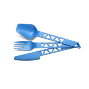 Set de couverts Primus LIGHTWEIGHT TRAIL CUTLERY TRITAN Blue