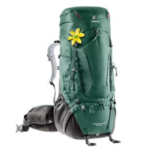 Sac à dos Deuter AIRCONTACT PRO 55 + 15 SL seagreen-coffee