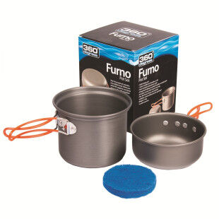 360° FURNO 350 + 850 ML saucepan set