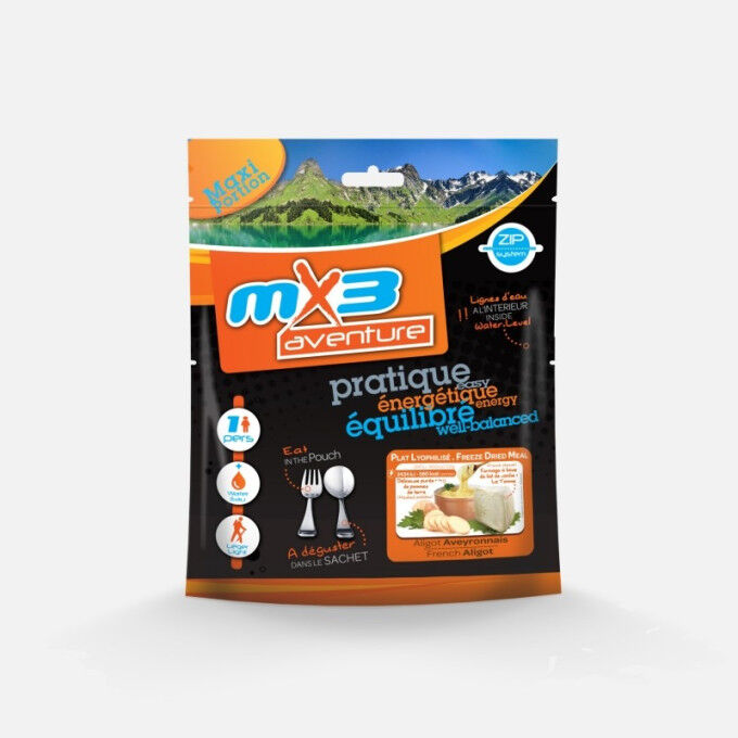 Freeze-dried meal MX3 Aligot Aveyronnais Freeze-dried meal MX3 Aligot Aveyronnais