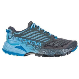 Trail shoes La Sportiva AKASHA W Carbon/Pacific blue