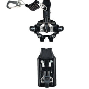 BACKLAND PURE Black / Gunmetal Bindings