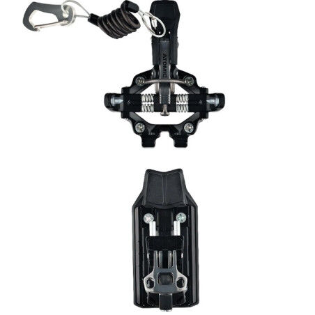 BACKLAND PURE Black / Gunmetal Bindings