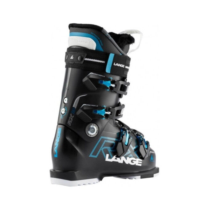 Chaussures de ski Lange RX 110 W Black / Electric Blue Chaussures de ski Lange RX 110 W Black / Electric Blue