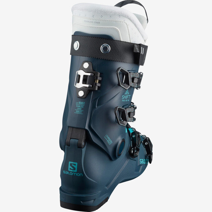 Chaussures de ski Salomon SHIFT PRO 80 W Petrol Blue / Scuba Blue / White