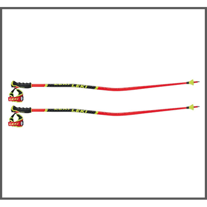 Bâtons de ski Leki WCR GS 3D Bâtons de ski Leki WCR GS 3D