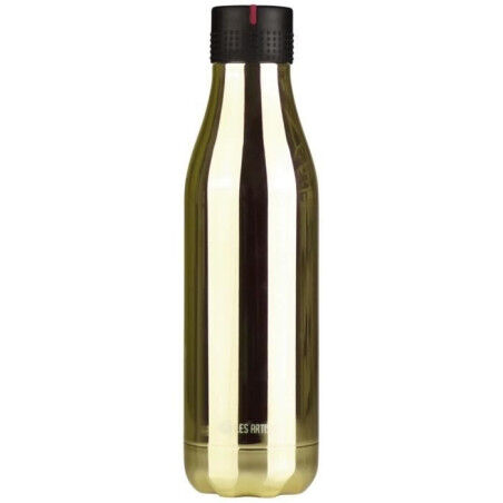 Les Artistes isothermal bottle BOTTLE UP 500ML Cristal Gold