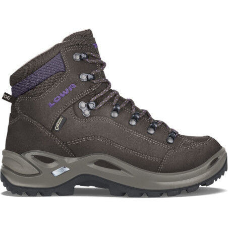 Lowa RENEGADE GTX® MID Ws Slate/blackberry shoes