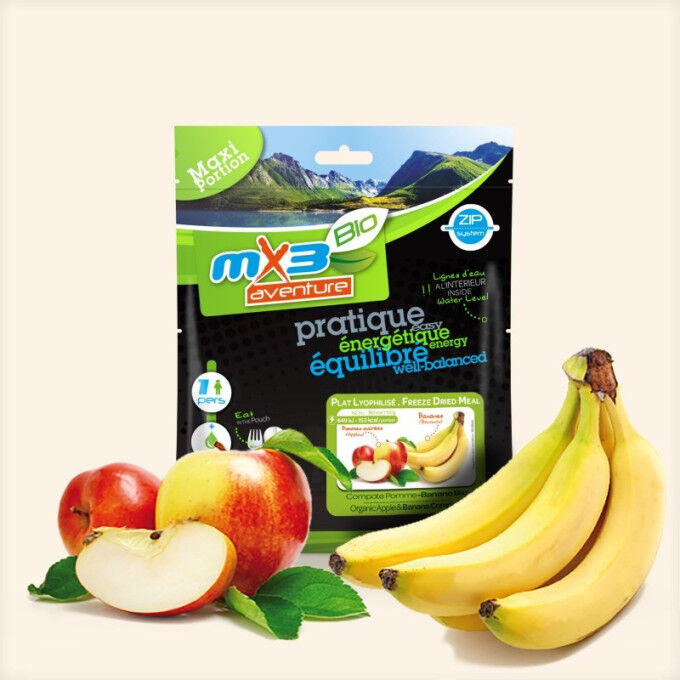 MX3 Freeze-dried Organic Apple-Banana Compote MX3 Freeze-dried Organic Apple-Banana Compote