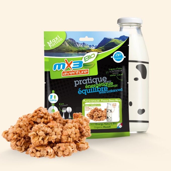 Repas lyophilisé MX3 Muesli Energy Nature Bio