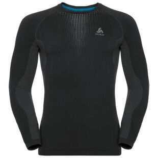 T-shirt Odlo ML PERFORMANCE WARM Black