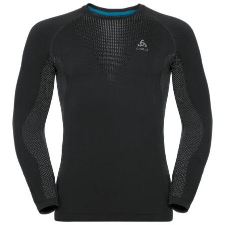 T-shirt Odlo ML PERFORMANCE WARM Black