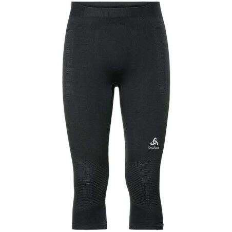 Odlo PERFORMANCE WARM Bibtights Black/Concrete Grey