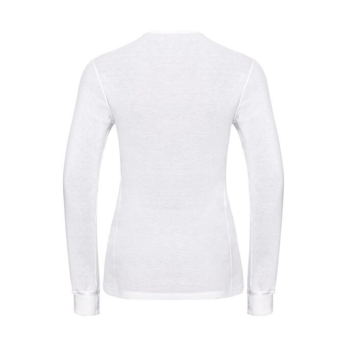 Technical T-shirt Odlo ML ACTIVE WARM White
