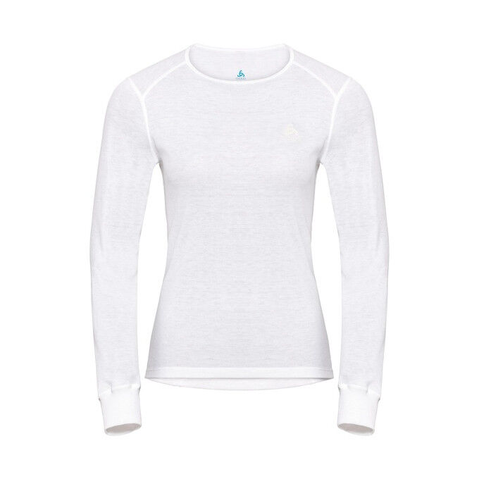 Technical T-shirt Odlo ML ACTIVE WARM White