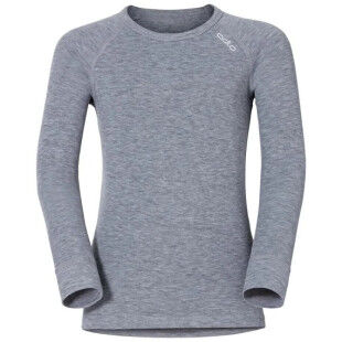 T-shirt technique Odlo ML ACTIVE WARM Grey Melange