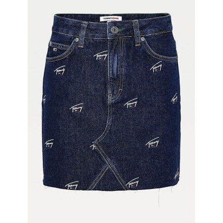 Minijupe Tommy SHORT DENIM SKIRT Dark Blue