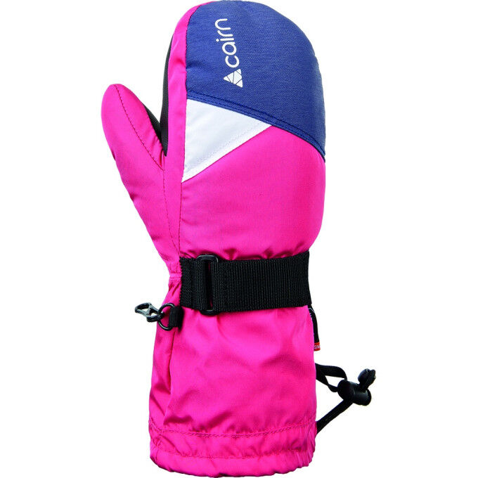 Cairn JULIANA2 J CTEX Fuschia Navy Chiné Mittens Cairn JULIANA2 J CTEX Fuschia Navy Chiné Mittens