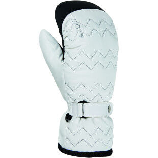 Cairn ABYSS IN 2 W C-TEX White Zigzag Mittens