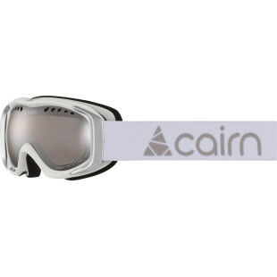 Gafas de esquí Cairn BOOSTER SPX3, blanco mate y plata mate