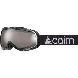 Máscara Cairn SPEED SPX3 Negro Brillante Plata Brillante