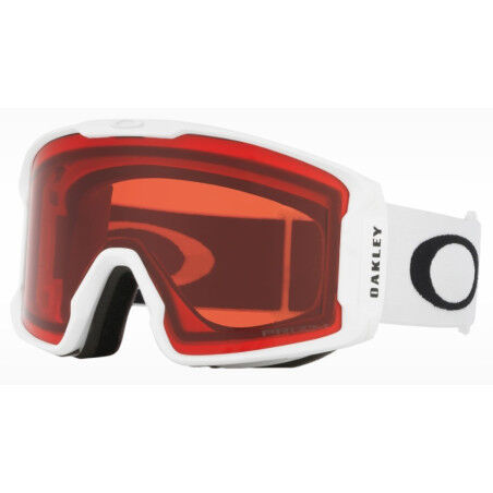 Oakley LINE MINER XM Matte White / Prizm Snow Rose Goggle