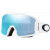 Oakley LINE MINER XM Matte White / Prizm Snow Sapphire Iridium Goggle