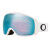 Máscara de esquí Oakley FLIGHT TRACKER XM Matte White / Prizm Snow Sapphire Iridium
