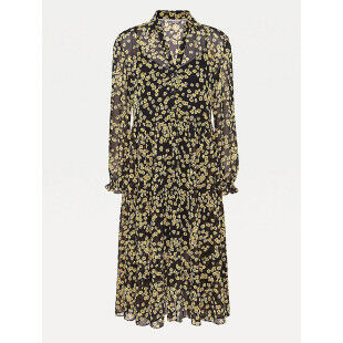 Tommy Floral Print Shirt Dress