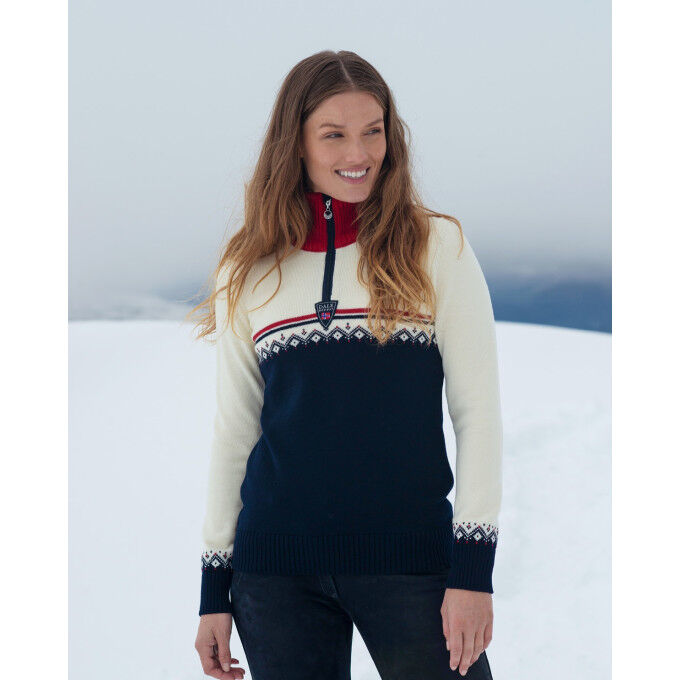 Sweat Dale of Norway LAHTI Navy Raspberry Offwhite Sweat Dale of Norway LAHTI Navy Raspberry Offwhite
