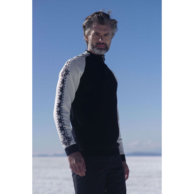 Dale of Norway GEILO Black Offwhite Sweater Dale of Norway GEILO Black Offwhite Sweater