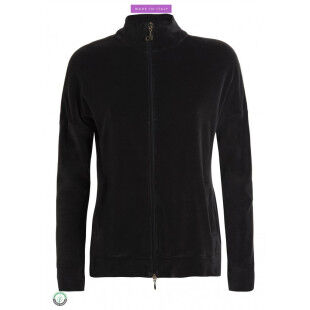 Sweat Full Zip Deha CHENILLE Black